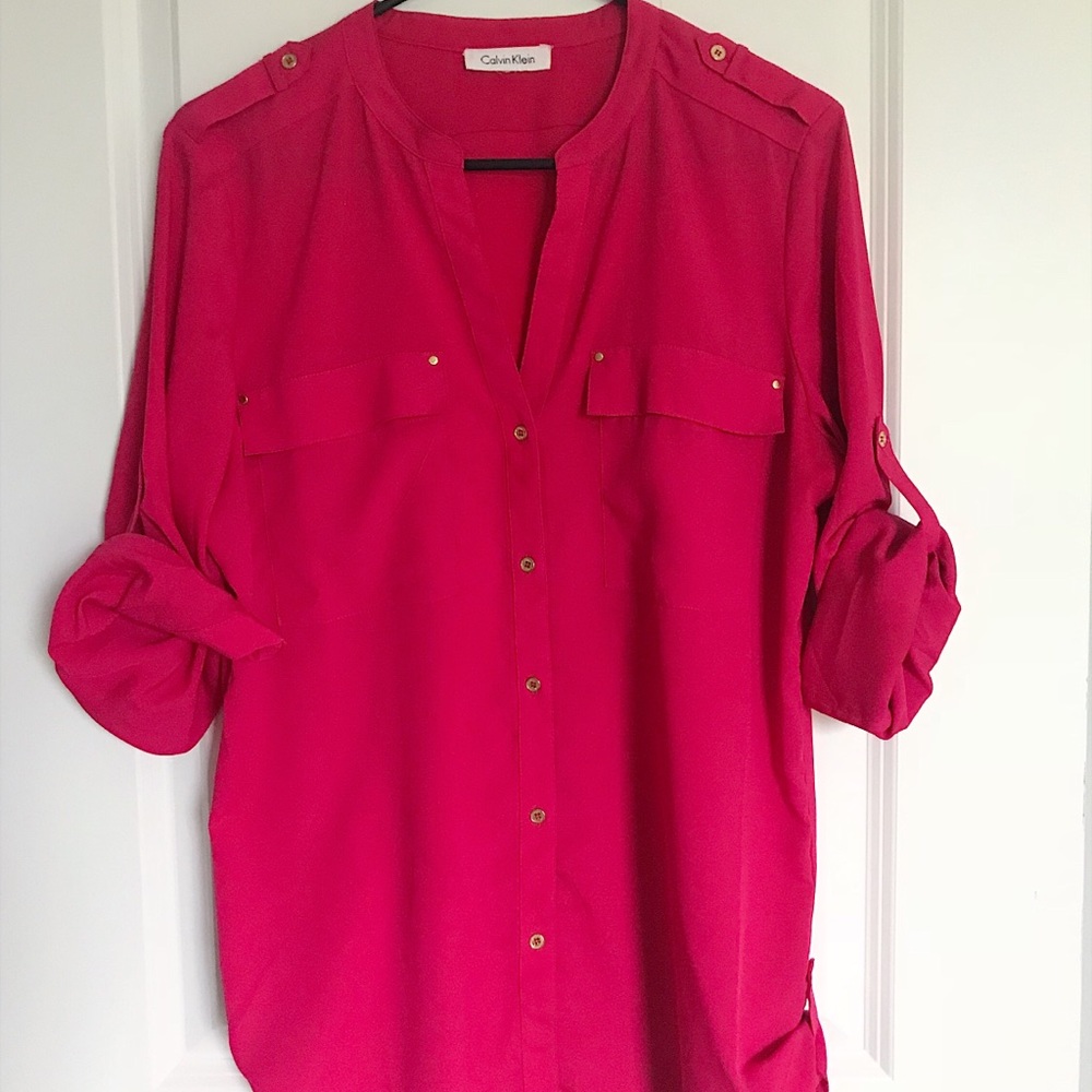 Calvin Klein Drapy Blouse